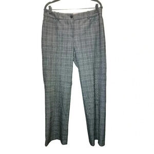 Loft Plaid Women's Work Pant Size 8 01/2020